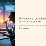 1 Technicien en graphismes vs Design graphique